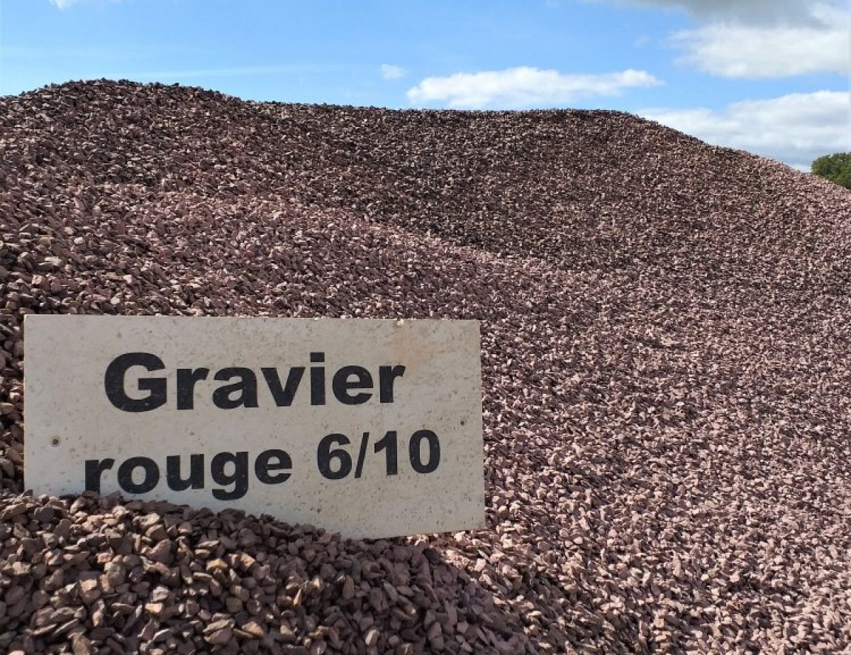 Vente De Gravier Rouge Dans Le 56 - DRM MATERIAUX